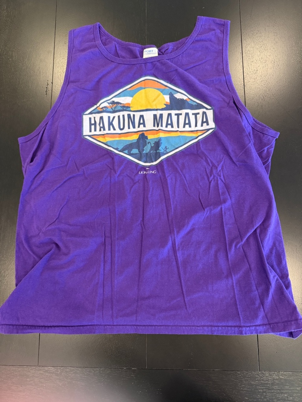 Disney Purple "Hakuna Matata" Tank Top